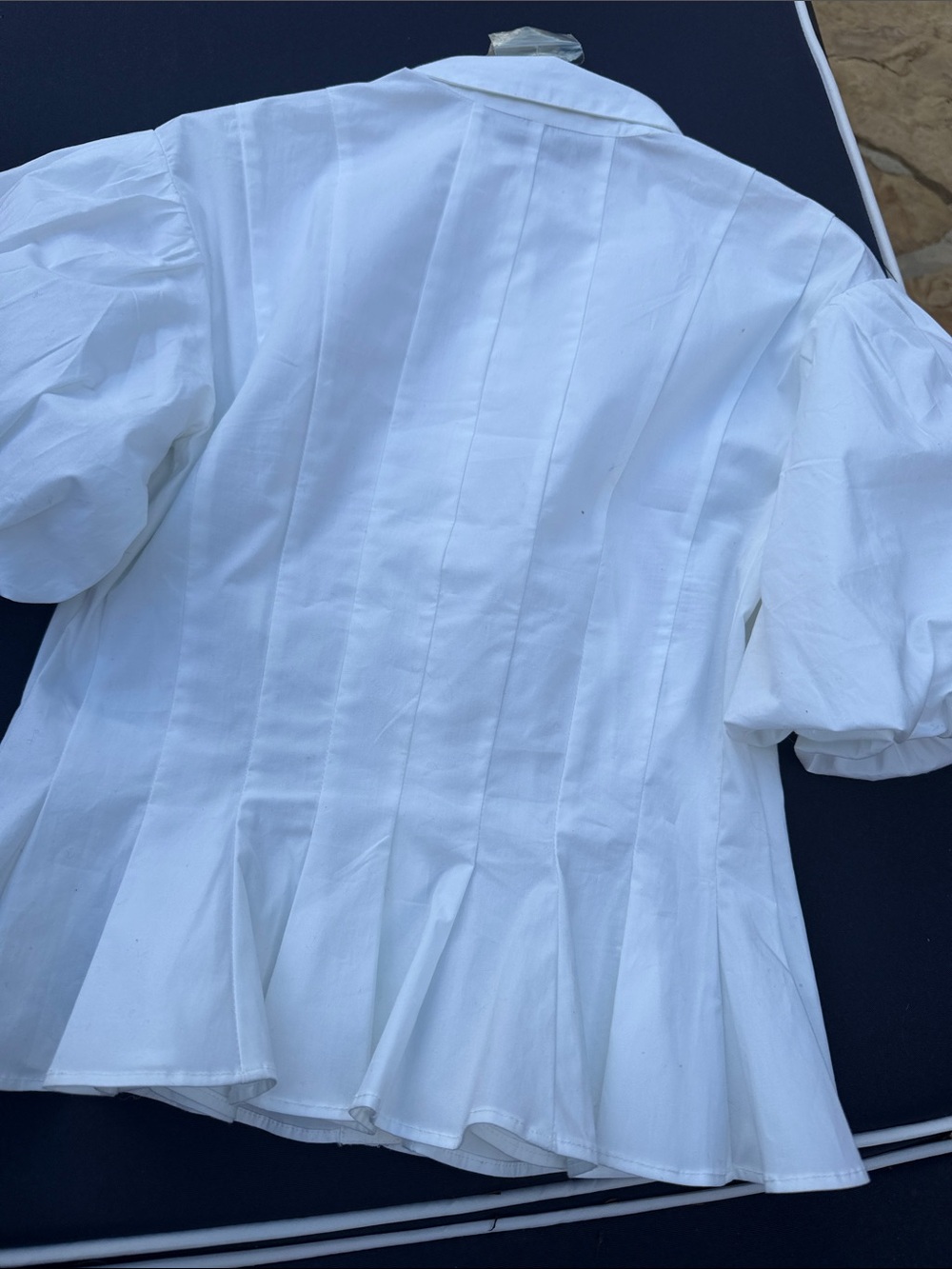 J CREW SIZE 00 Puff-sleeve button-up shirt CT093 $128 - Picture 8 of 12